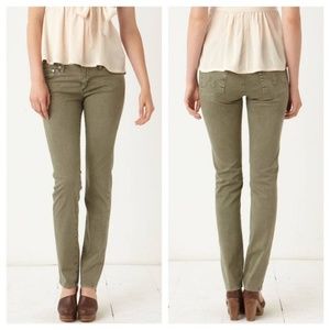Ag "The Stilt" Olive Green Jeans